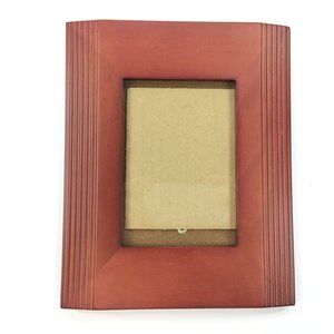 Mahogany Colored Wood Picture Frame